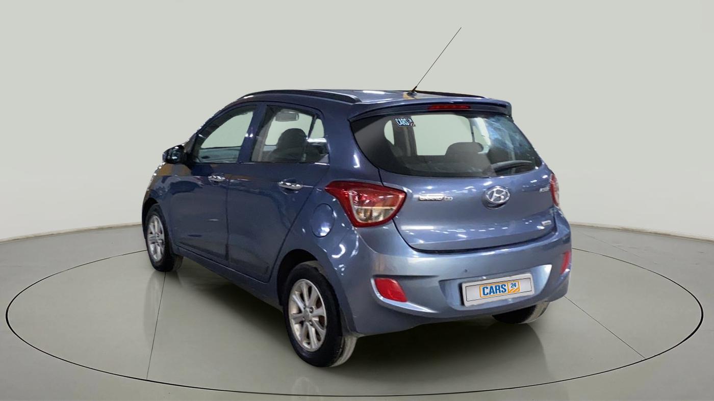 2015 Hyundai Grand i10 ASTA AT 1.2 KAPPA VTVT, Petrol, Automatic, 63,287 km, Left Back Diagonal