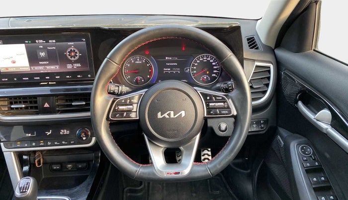2022 KIA SELTOS GTX PLUS 1.4 PETROL, Petrol, Manual, 15,455 km, Steering Wheel Close Up
