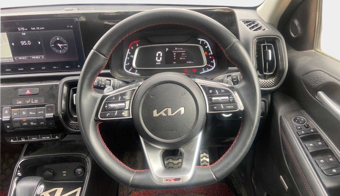 2021 KIA SONET GTX PLUS 1.5 AT, Diesel, Automatic, 28,119 km, Steering Wheel Close Up
