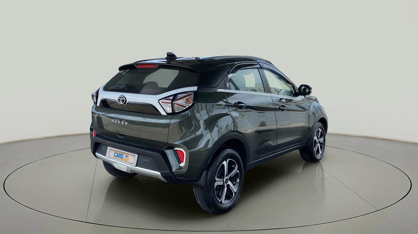 2023 Tata NEXON XZ PLUS DIESEL SUNROOF, Diesel, Manual, 21,181 km, Right Back Diagonal