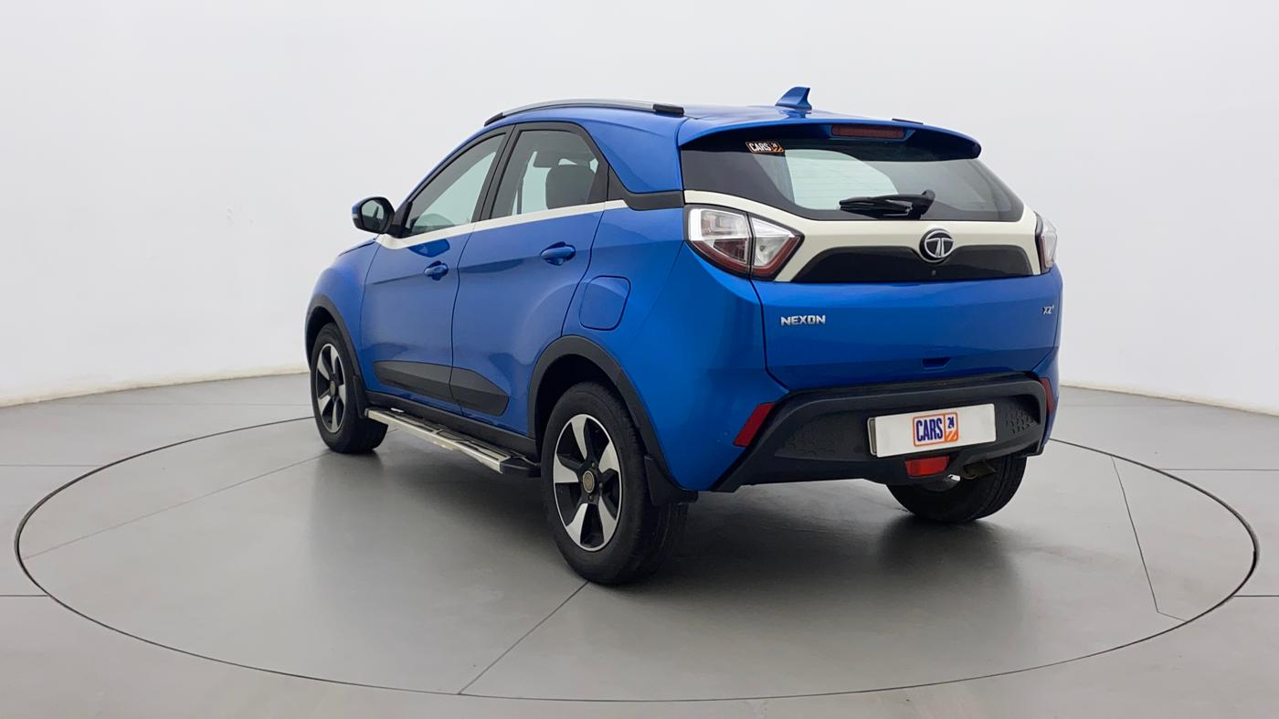 2018 Tata NEXON XZ PLUS DIESEL, Diesel, Manual, 51,869 km, Left Back Diagonal