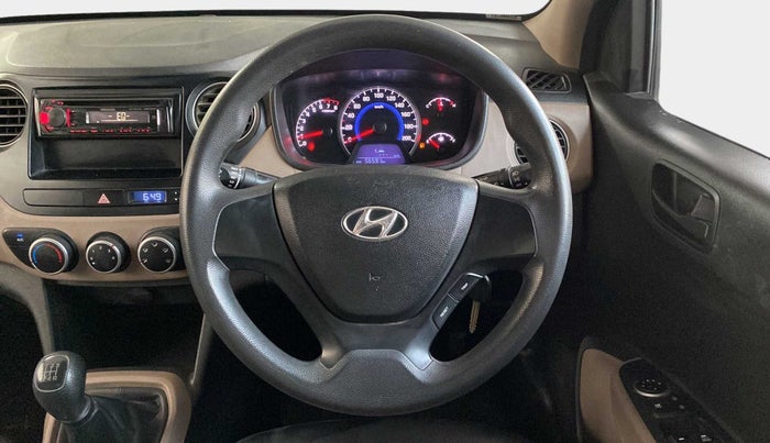 2015 Hyundai Grand i10 MAGNA 1.2 KAPPA VTVT, Petrol, Manual, 56,995 km, Steering Wheel Close Up