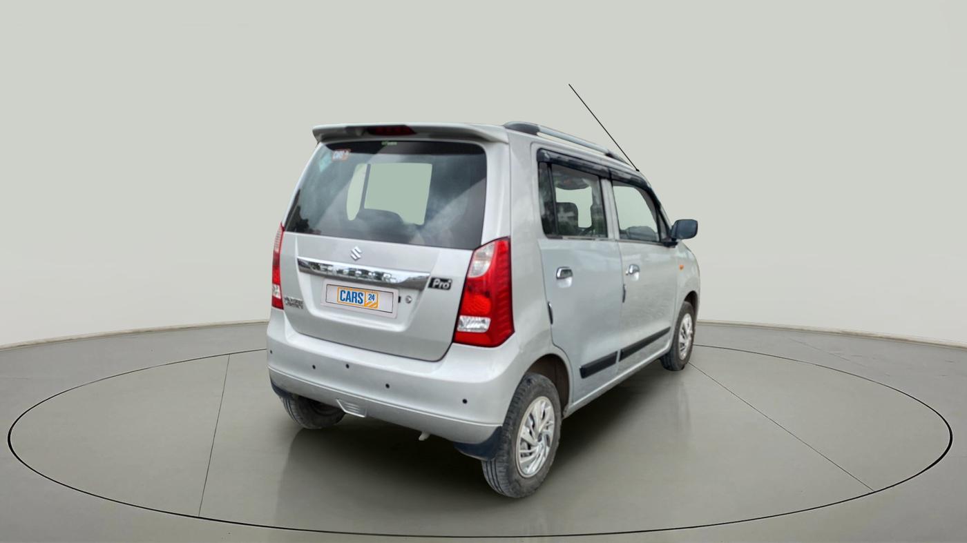 2017 Maruti Wagon R 1.0 LXI CNG, CNG, Manual, 58,845 km, Right Back Diagonal