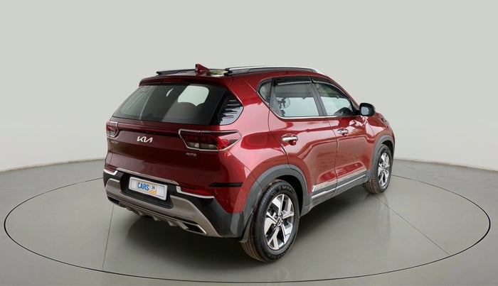 2023 KIA SONET HTX 1.5 AT, Diesel, Automatic, 11,180 km, Right Back Diagonal