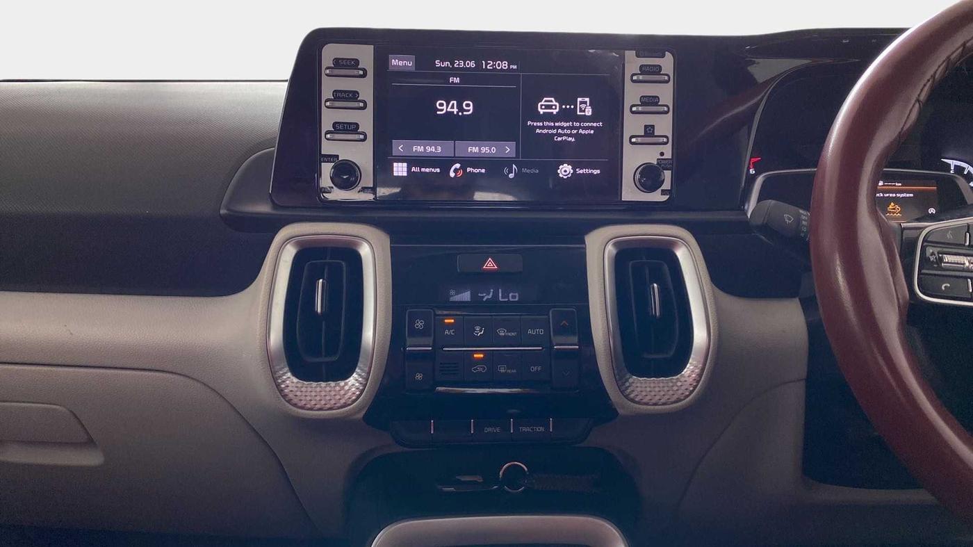 2023 KIA SONET HTX 1.5 AT, Diesel, Automatic, 11,180 km, Air Conditioner