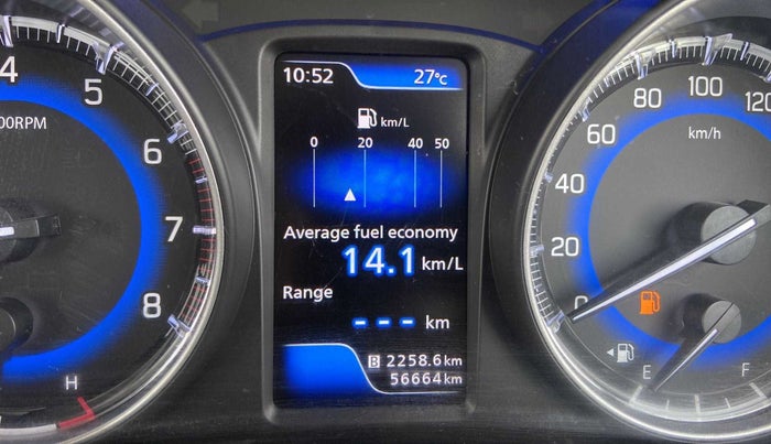 2019 Maruti Baleno ZETA PETROL 1.2, Petrol, Manual, 56,641 km, Odometer Image