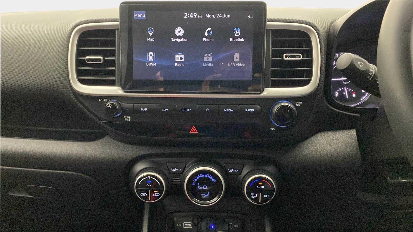 2022 Hyundai VENUE SX PLUS 1.0 TURBO DCT, Petrol, Automatic, 35,606 km, Air Conditioner
