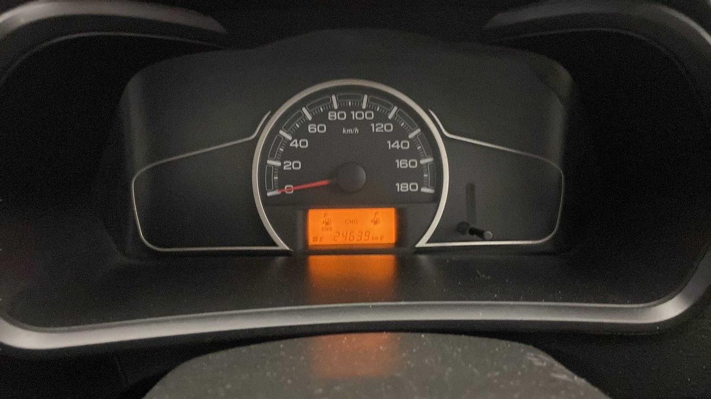 2022 Maruti Alto LXI OPT CNG, CNG, Manual, 24,720 km, Odometer Image