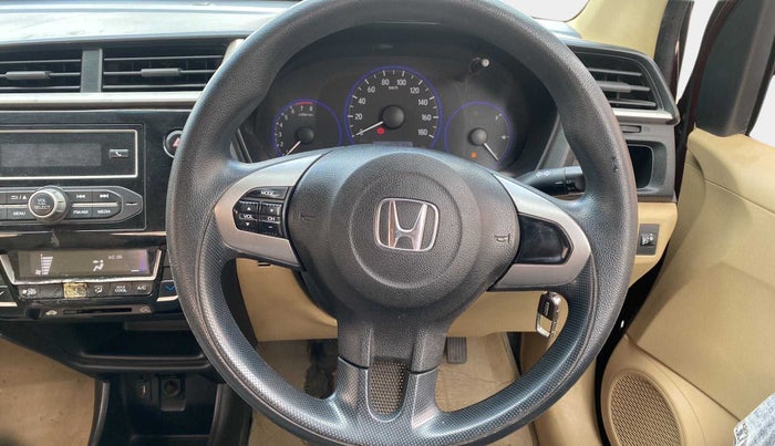 2016 Honda Amaze 1.2L I-VTEC S, Petrol, Manual, 69,821 km, Steering Wheel Close Up