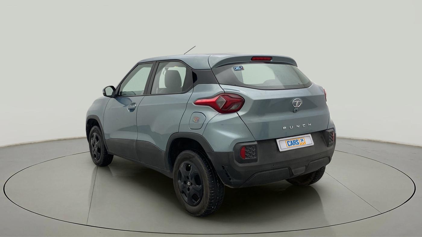 2022 Tata PUNCH ACCOMPLISHED MT, Petrol, Manual, 27,618 km, Left Back Diagonal