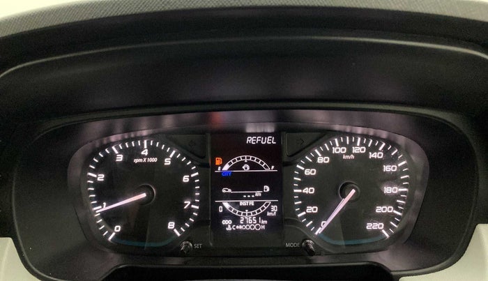 2022 Tata PUNCH ACCOMPLISHED MT, Petrol, Manual, 27,618 km, Odometer Image
