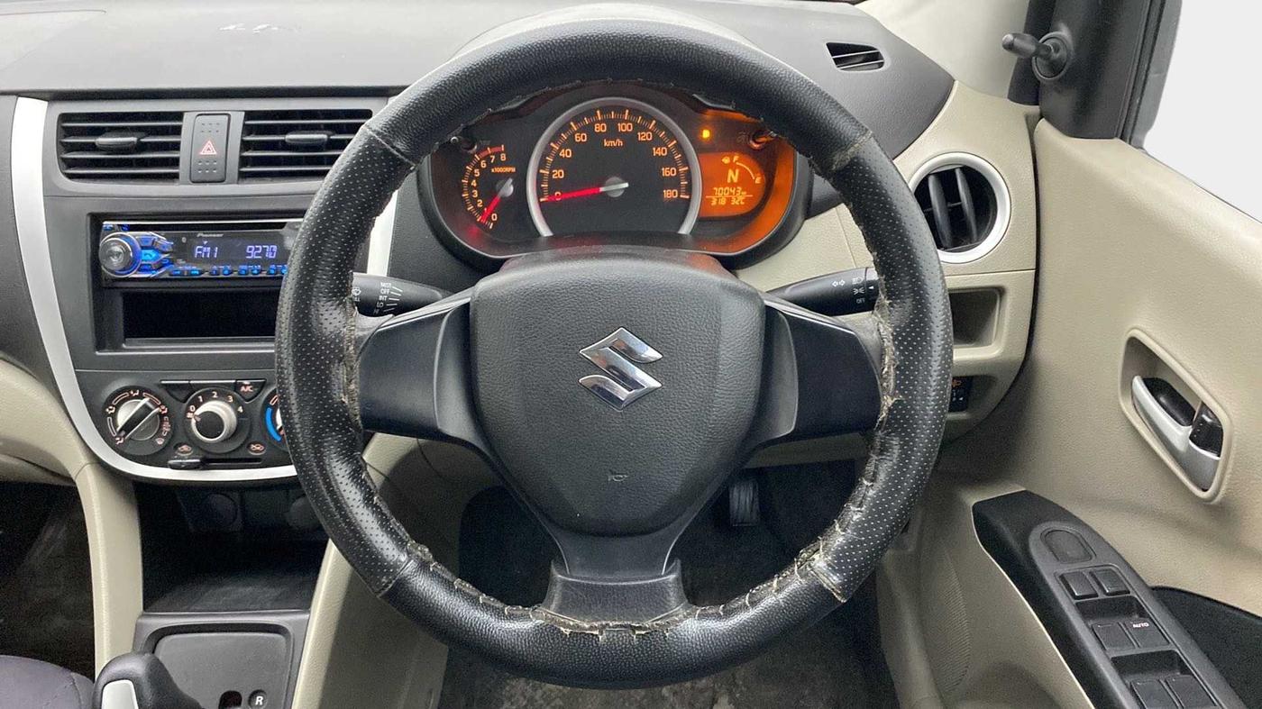 2016 Maruti Celerio VXI AMT, Petrol, Automatic, 69,973 km, Steering Wheel Close Up