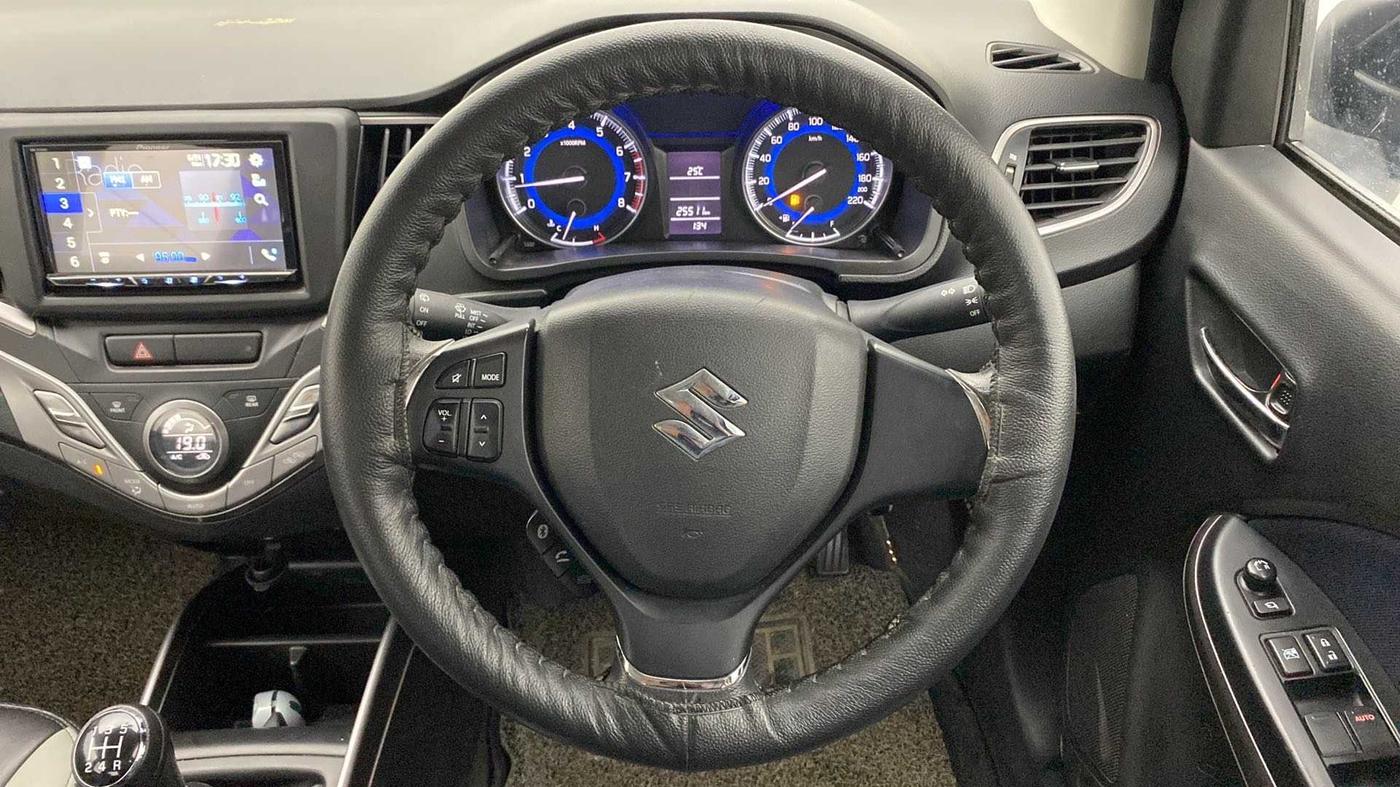 2019 Maruti Baleno DELTA PETROL 1.2, Petrol, Manual, 25,443 km, Steering Wheel Close Up