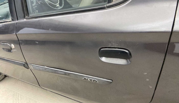 2017 Maruti Alto K10 VXI, Petrol, Manual, 69,348 km, Rear left door - Weather strip has minor damage