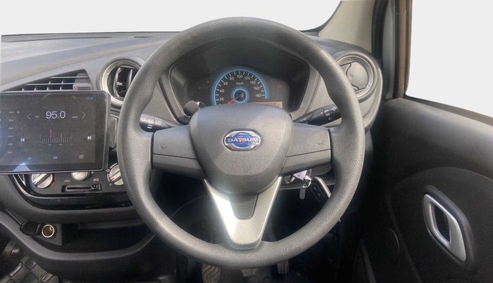 2018 Datsun Redi Go T(O) 1.0, Petrol, Manual, 18,378 km, Steering Wheel Close Up