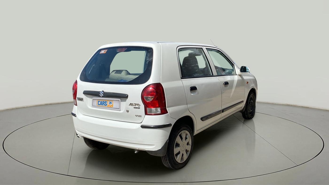 2011 Maruti Alto K10 VXI, Petrol, Manual, 62,918 km, Right Back Diagonal