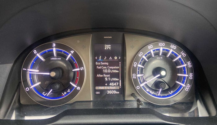 2022 Toyota Innova Crysta 2.4 ZX 7 STR, Diesel, Manual, 3,597 km, Odometer Image