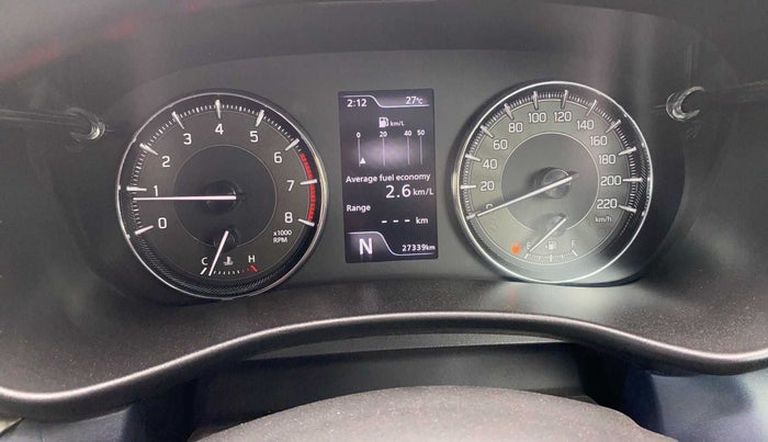 2022 Maruti Baleno ALPHA 1.2 AGS, Petrol, Automatic, 27,630 km, Odometer Image