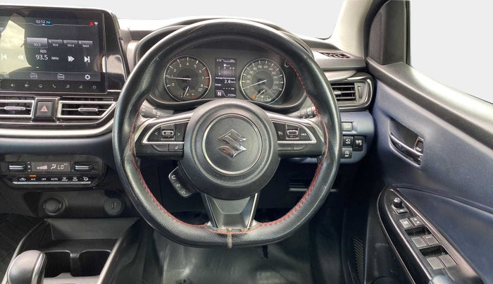 2022 Maruti Baleno ALPHA 1.2 AGS, Petrol, Automatic, 27,630 km, Steering Wheel Close Up
