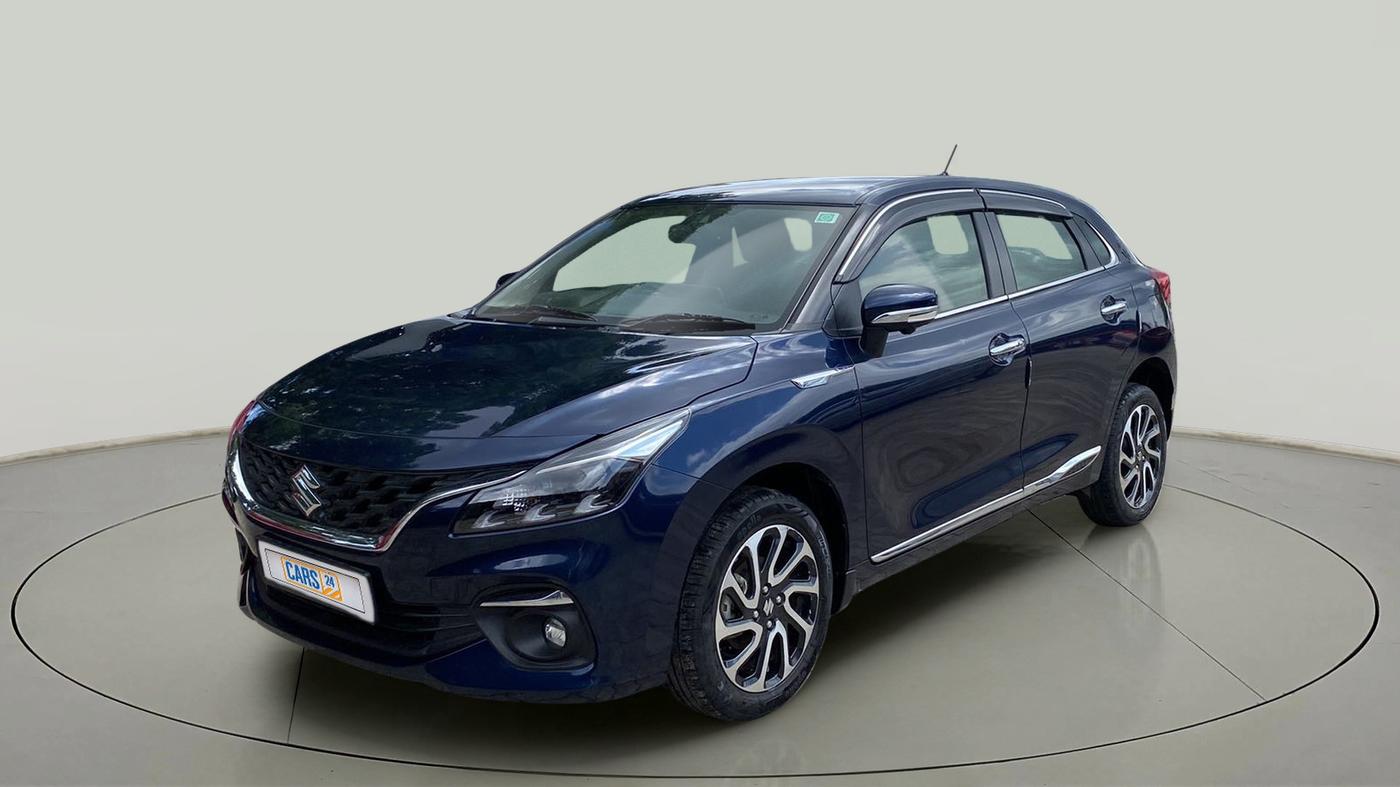 2022 Maruti Baleno ALPHA 1.2 AGS, Petrol, Automatic, 27,630 km, Left Front Diagonal