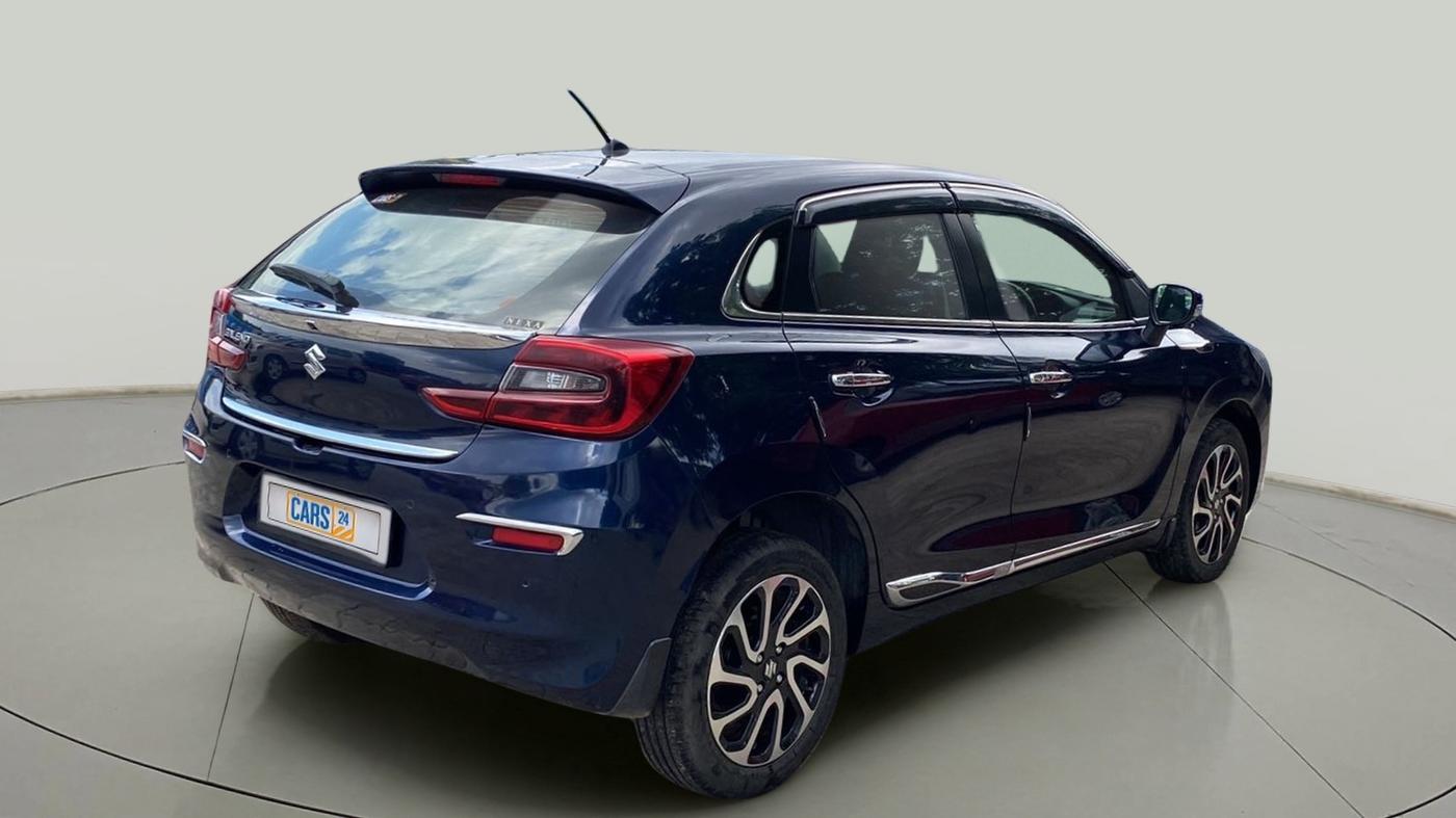 2022 Maruti Baleno ALPHA 1.2 AGS, Petrol, Automatic, 27,630 km, Right Back Diagonal