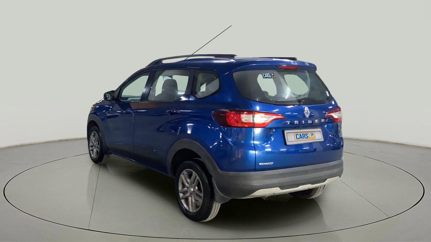 2022 Renault TRIBER RXZ AMT, Petrol, Automatic, 21,921 km, Left Back Diagonal