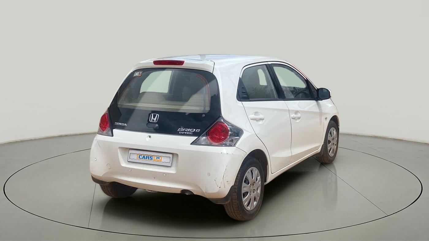 2013 Honda Brio S MT, Petrol, Manual, 27,050 km, Right Back Diagonal