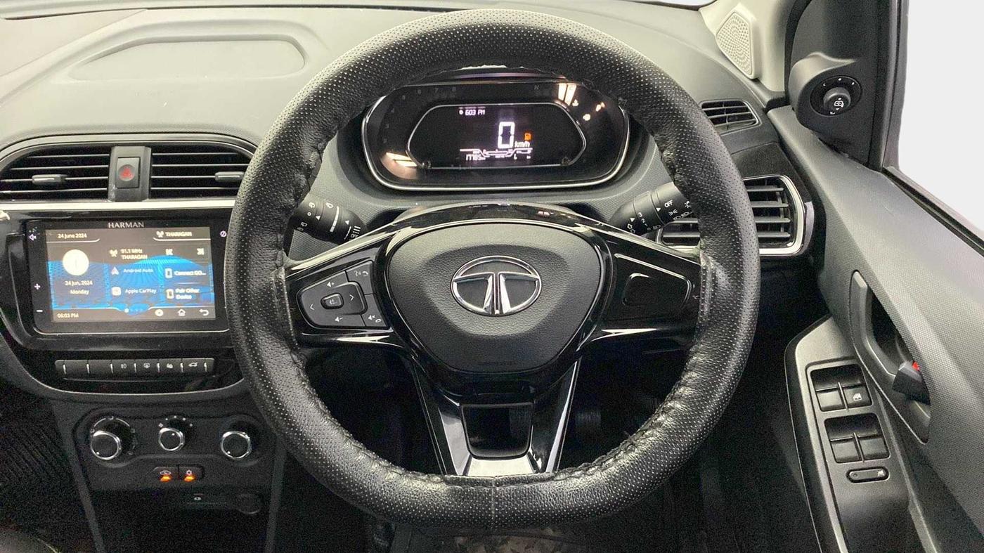 2023 Tata TIAGO NRG XZ MT, Petrol, Manual, 17,689 km, Steering Wheel Close Up