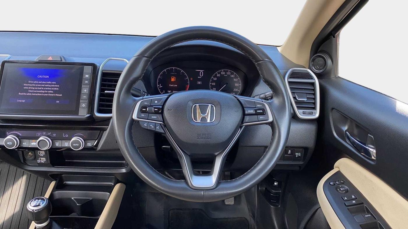 2022 Honda City 1.5L I-VTEC VX, Petrol, Manual, 12,425 km, Steering Wheel Close Up