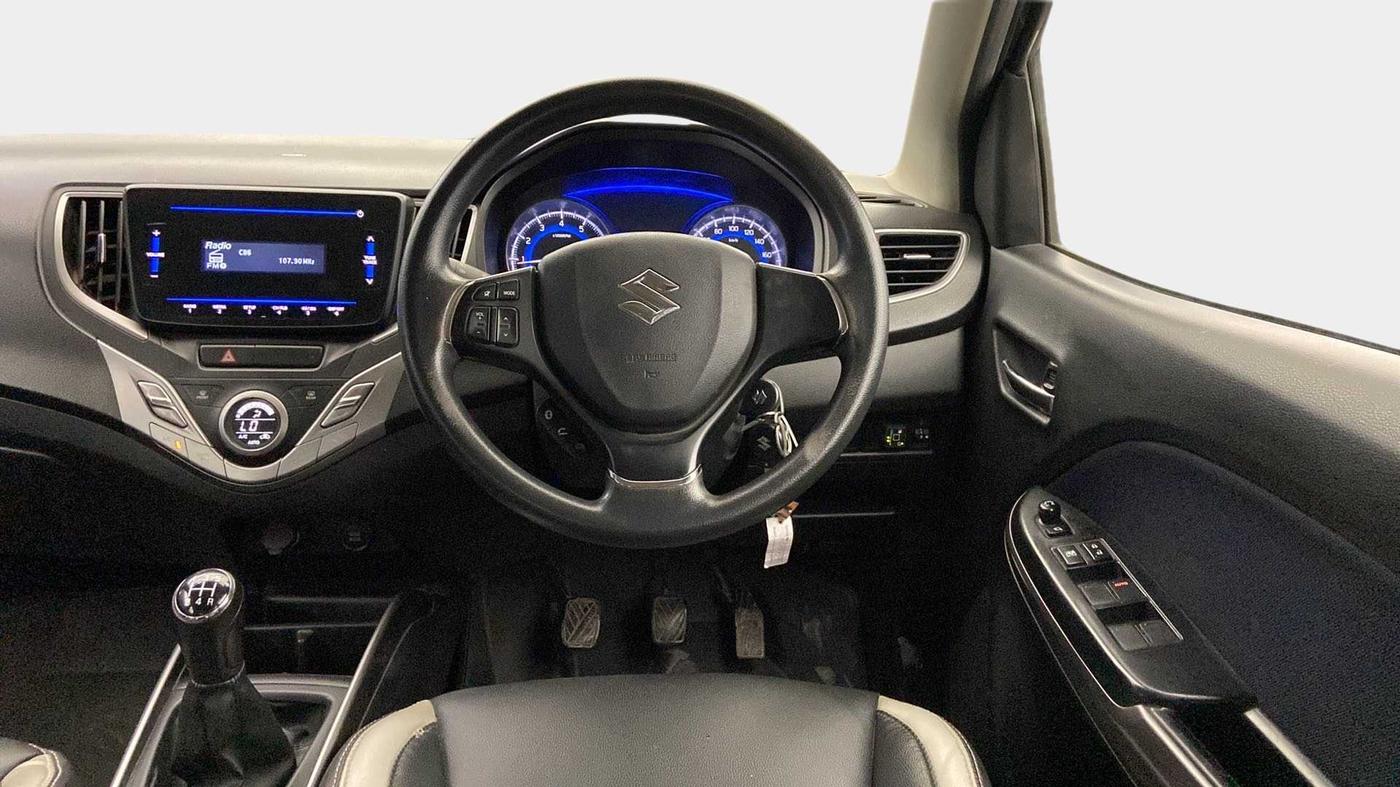 2020 Maruti Baleno DELTA PETROL 1.2, CNG, Manual, 59,534 km, Steering Wheel Close Up