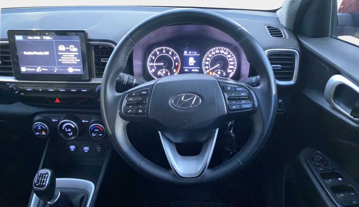 2020 Hyundai VENUE SX 1.0 TURBO IMT, Petrol, Manual, 46,218 km, Steering Wheel Close Up