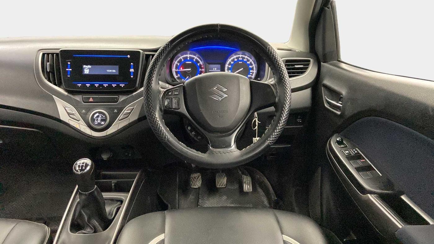 2019 Maruti Baleno DELTA PETROL 1.2, Petrol, Manual, 35,458 km, Steering Wheel Close Up