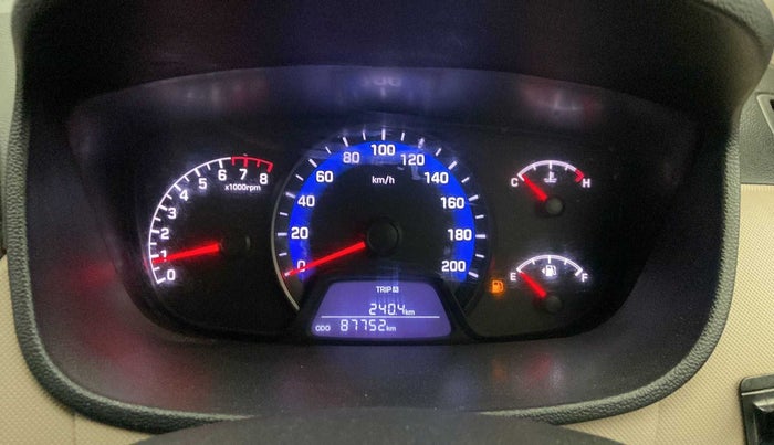 2018 Hyundai Xcent S 1.2, CNG, Manual, 87,732 km, Odometer Image