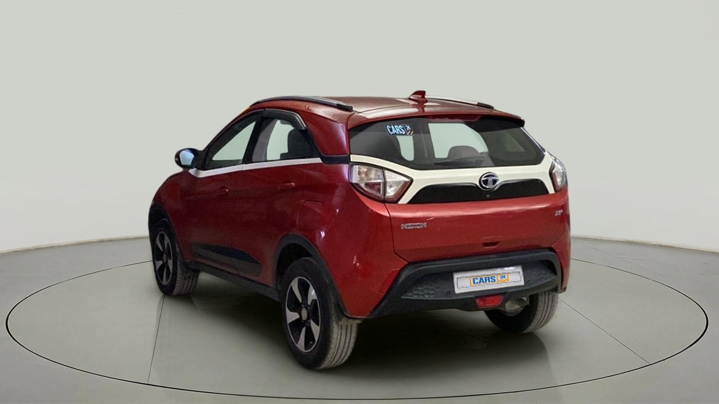 2017 Tata NEXON XZ PLUS PETROL, Petrol, Manual, 40,890 km, Left Back Diagonal