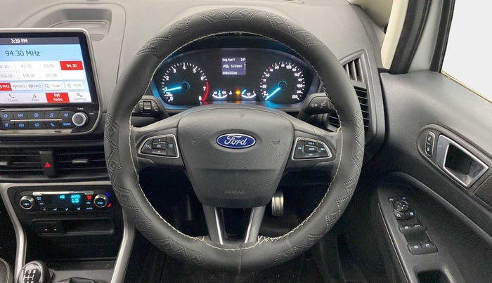 2018 Ford Ecosport TITANIUM 1.5L PETROL, Petrol, Manual, 50,537 km, Steering Wheel Close Up