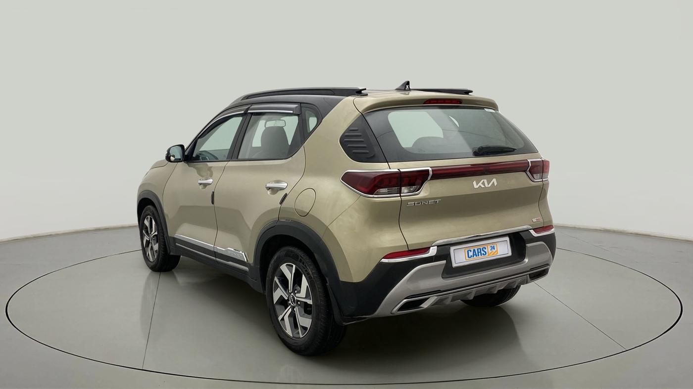 2021 KIA SONET HTX PLUS 1.0 IMT, Petrol, Manual, 26,930 km, Left Back Diagonal