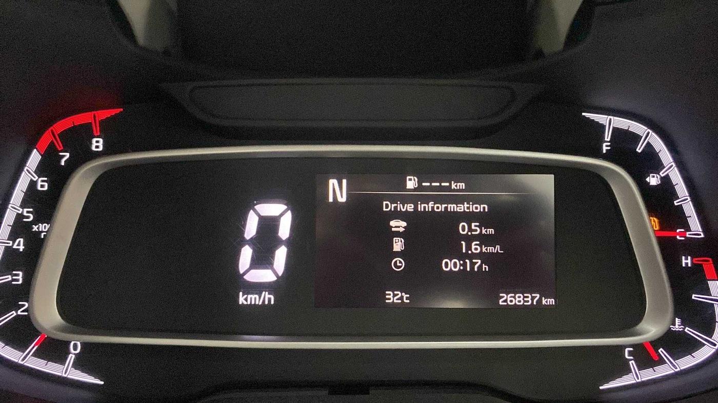 2021 KIA SONET HTX PLUS 1.0 IMT, Petrol, Manual, 26,930 km, Odometer Image