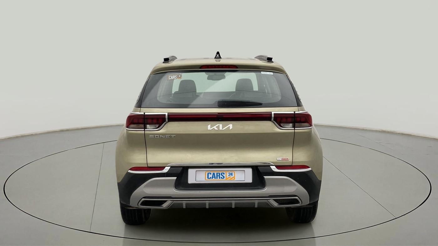 2021 KIA SONET HTX PLUS 1.0 IMT, Petrol, Manual, 26,930 km, Back/Rear