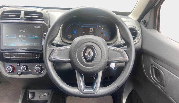 2021 Renault Kwid RXT 1.0 AMT (O), Petrol, Automatic, 14,078 km, Steering Wheel Close Up