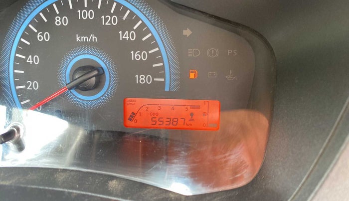 2019 Datsun Redi Go T (O), Petrol, Manual, 55,380 km, Odometer Image