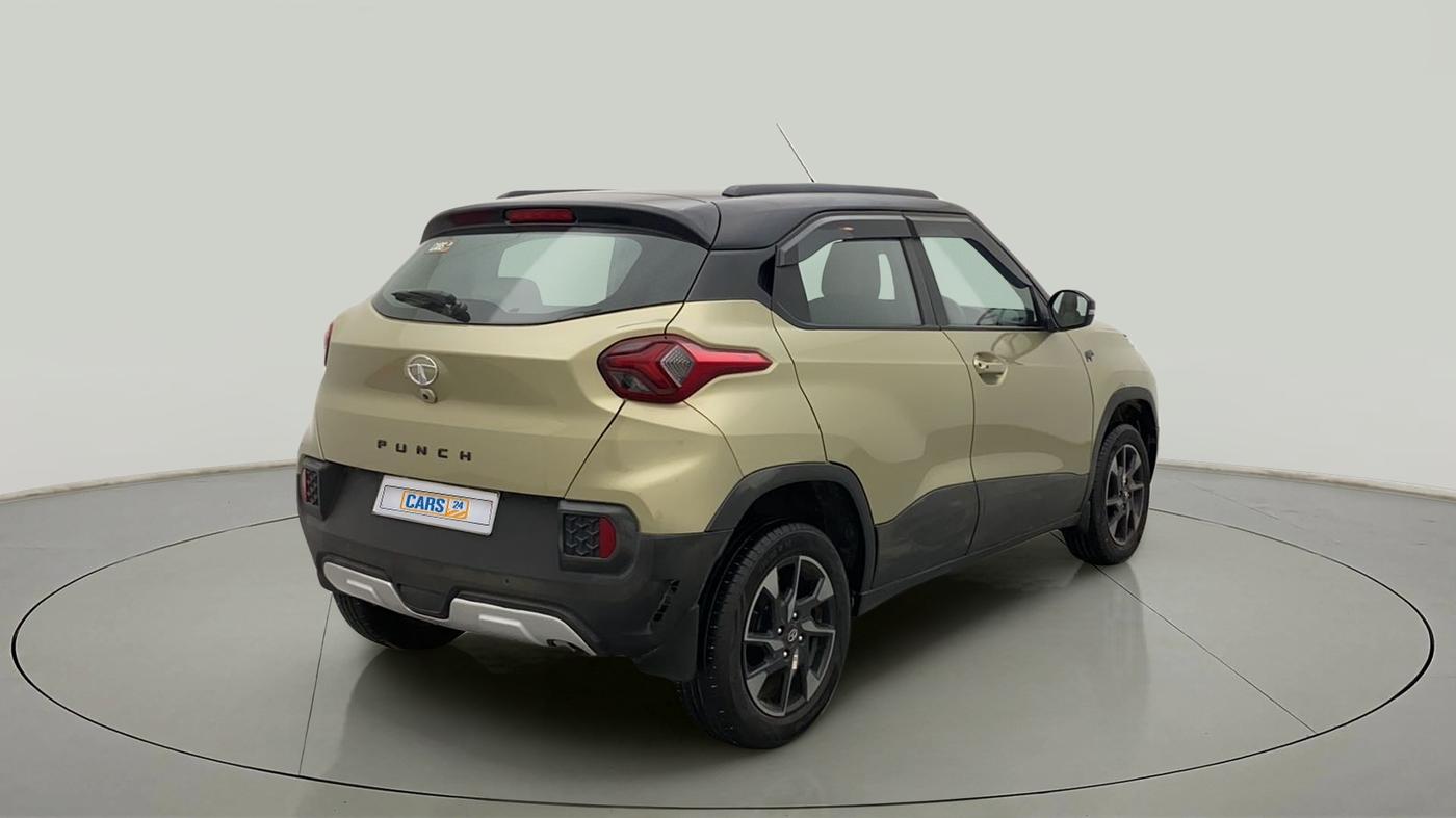 2022 Tata PUNCH CREATIVE  1.2 RTN DUAL TONE, Petrol, Manual, 7,337 km, Right Back Diagonal