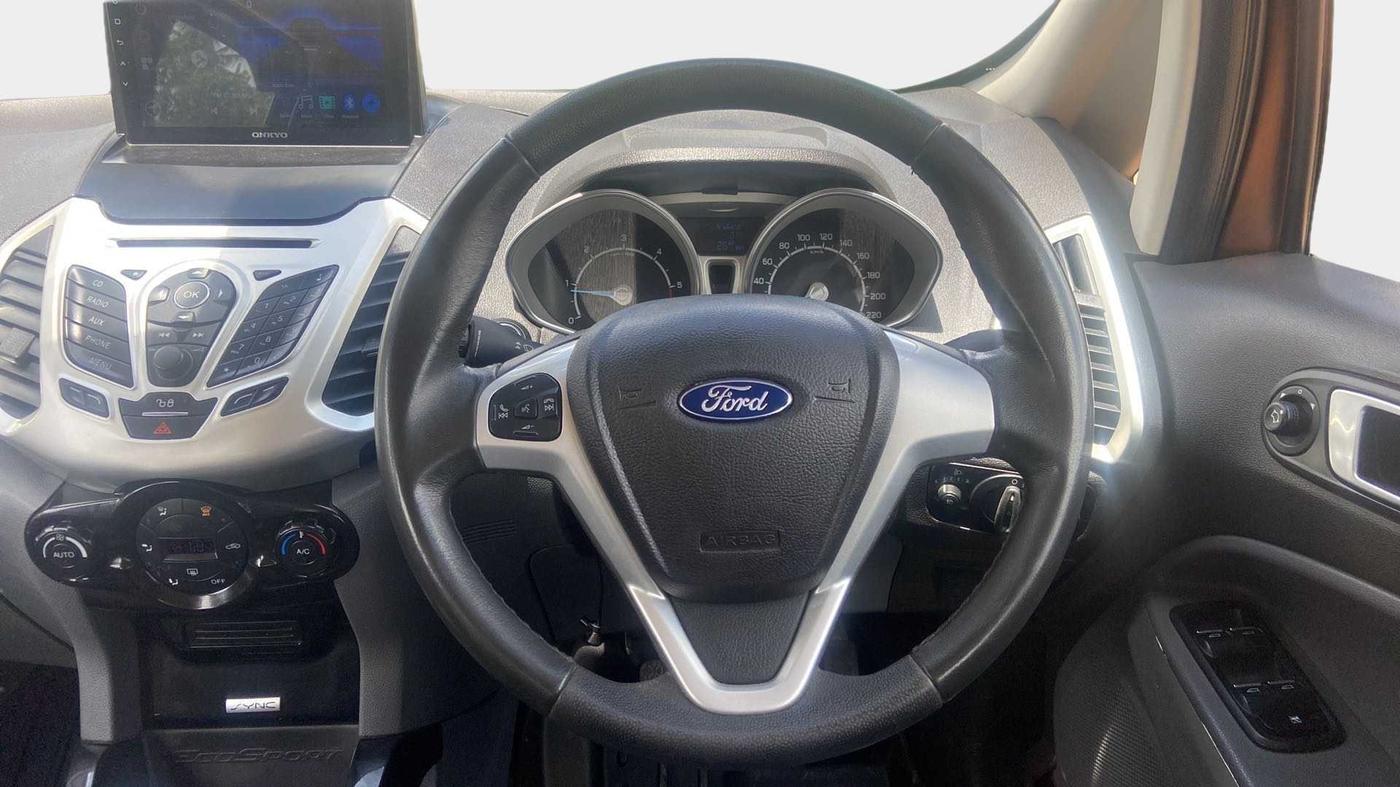 2016 Ford Ecosport TITANIUM+ 1.5L DIESEL, Diesel, Manual, 98,681 km, Steering Wheel Close Up