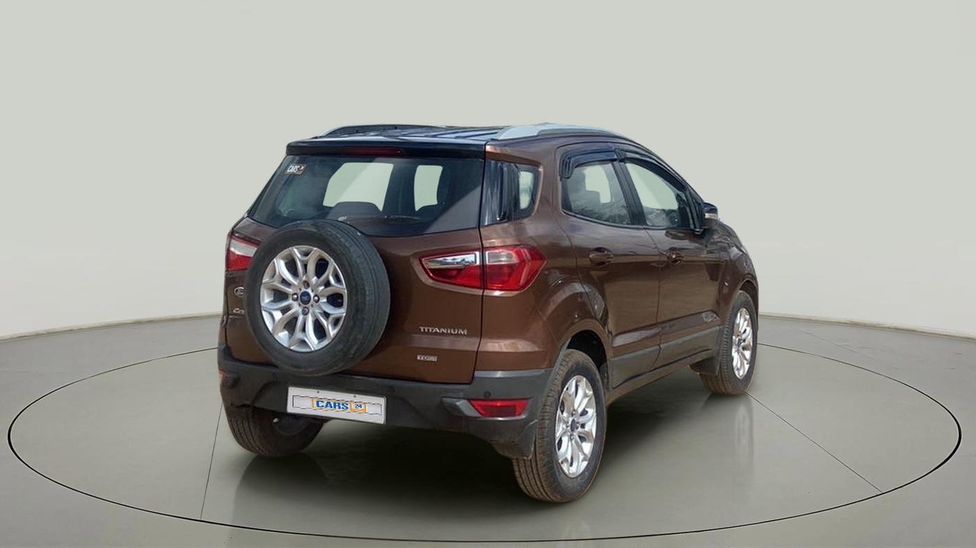 2016 Ford Ecosport TITANIUM+ 1.5L DIESEL, Diesel, Manual, 98,681 km, Right Back Diagonal