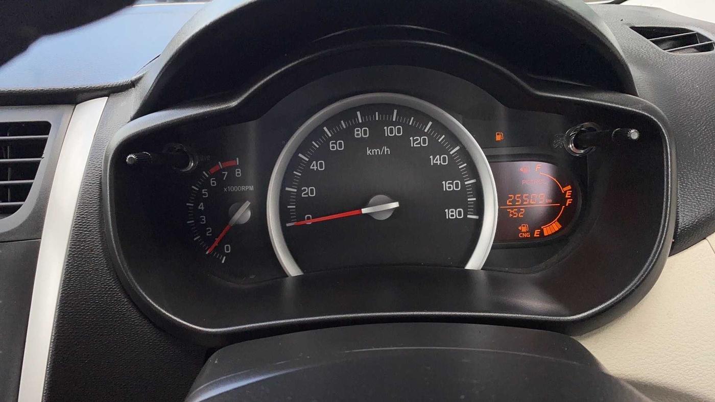 2019 Maruti Celerio VXI CNG, CNG, Manual, 25,494 km, Odometer Image