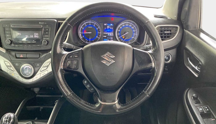 2017 Maruti Baleno ZETA PETROL 1.2, Petrol, Manual, 96,796 km, Steering Wheel Close Up