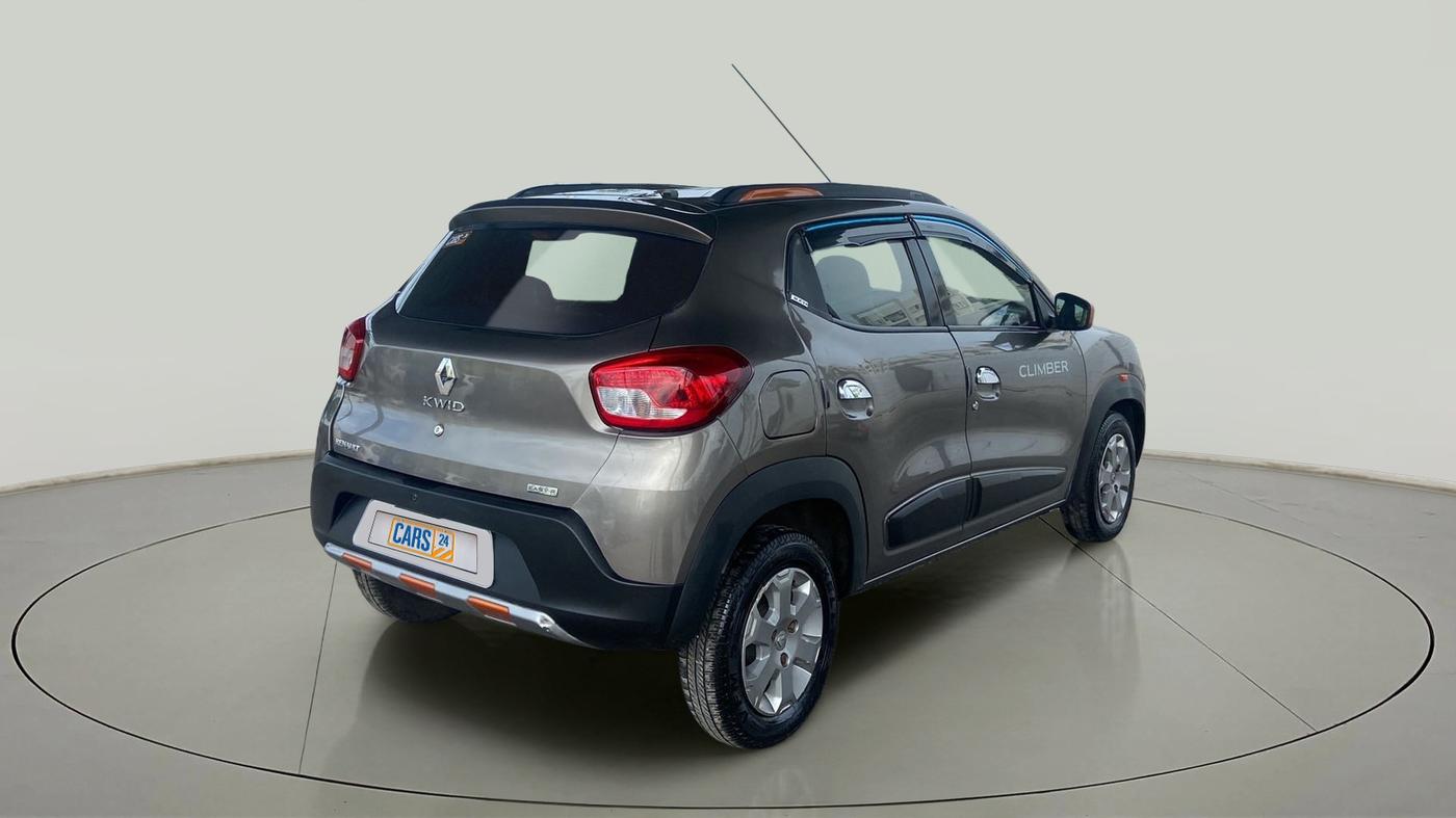 2017 Renault Kwid CLIMBER 1.0 AMT, Petrol, Automatic, 97,270 km, Right Back Diagonal