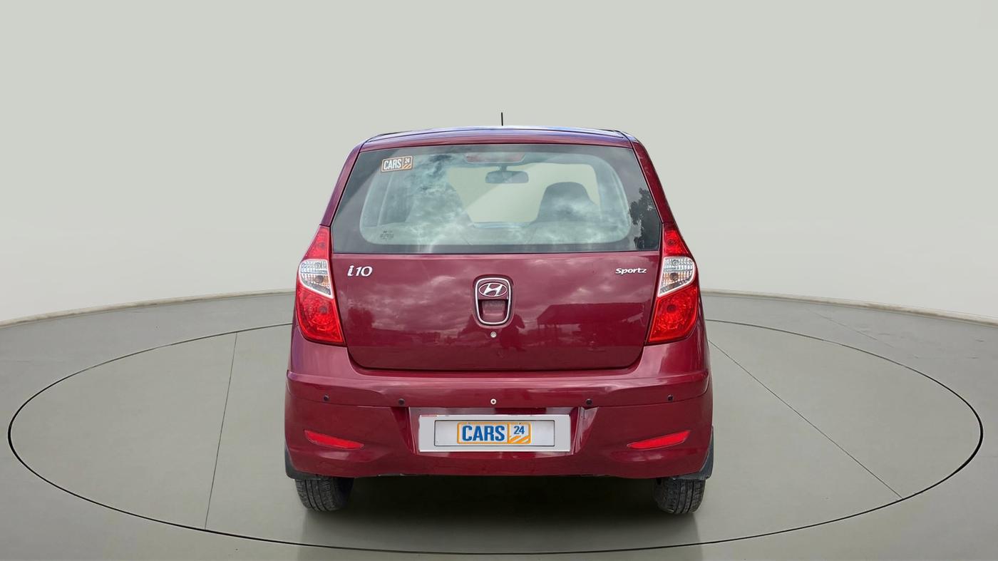 2014 Hyundai i10 SPORTZ 1.1, Petrol, Manual, 66,733 km, Back/Rear