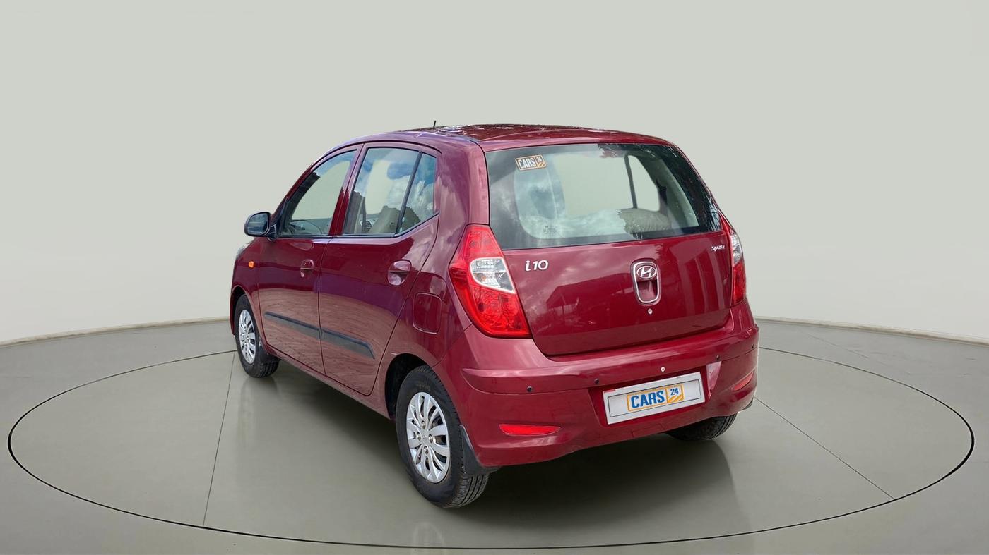 2014 Hyundai i10 SPORTZ 1.1, Petrol, Manual, 66,733 km, Left Back Diagonal