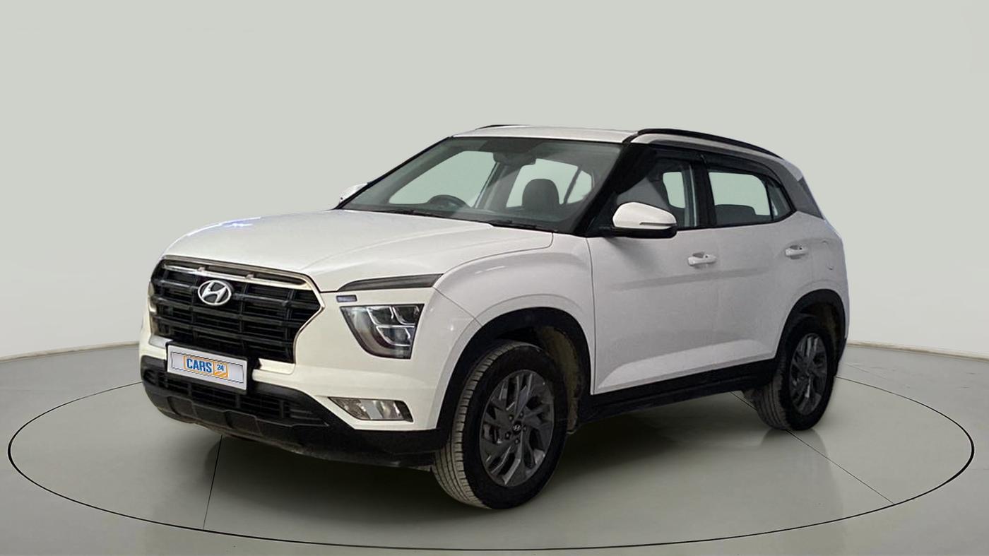2022 Hyundai Creta SX (O) 1.4 TURBO DCT, Petrol, Automatic, 41,138 km, Left Front Diagonal