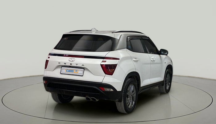 2022 Hyundai Creta SX (O) 1.4 TURBO DCT, Petrol, Automatic, 41,138 km, Right Back Diagonal